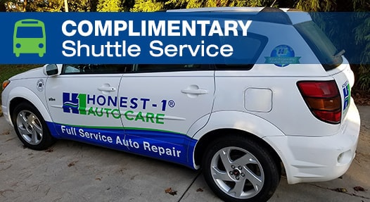 Complimentary Local Shuttle Service | Honest-1 Auto Care Federal Heights